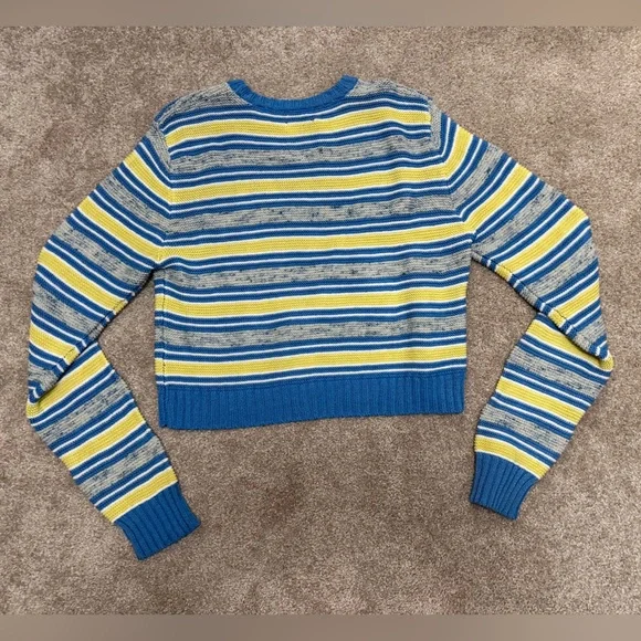 ROSIE ASSOULIN Striped Knit Cotton Jumper - size Large - Pristine Condition - Picture 14 of 16